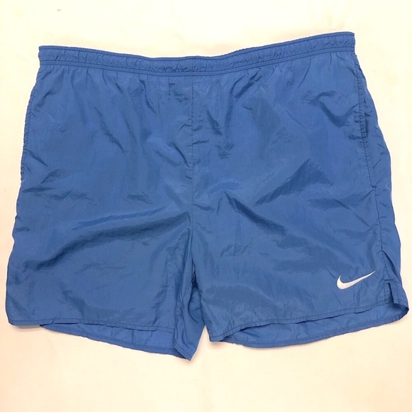 VINTAGE NYLON NIKE SHORTS - Picture 1 of 3